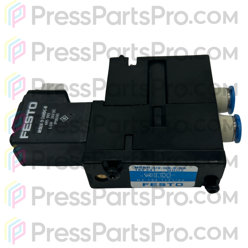 M2.184.1121 / M2.184.1102 Valve for Heidelberg SM74, CD102, CD74, SM52 - Original Part