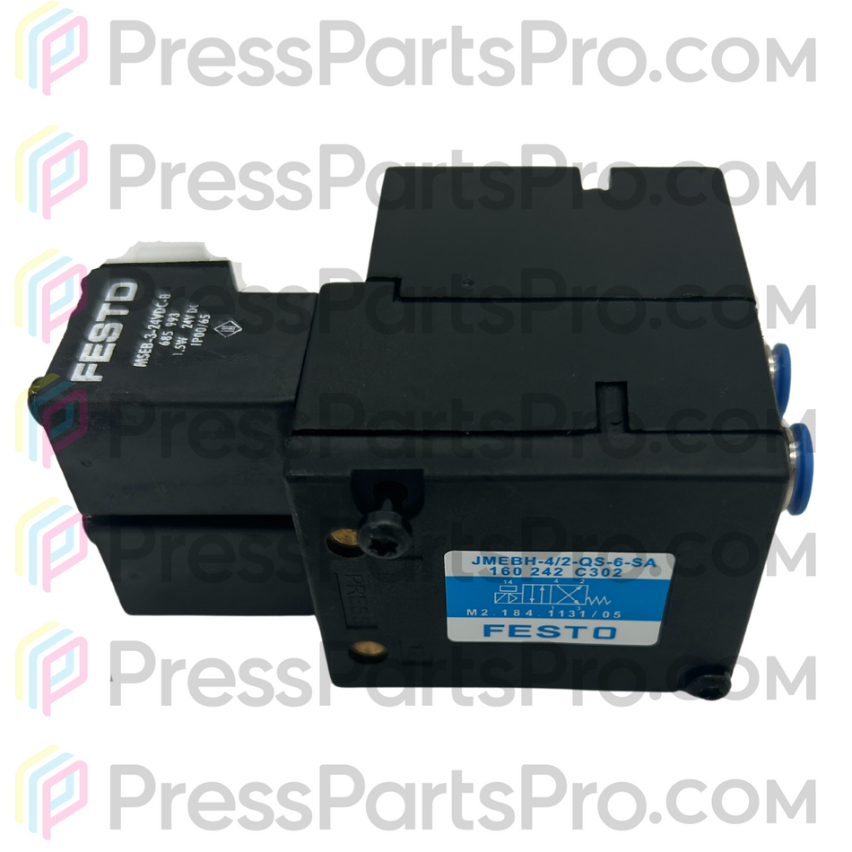 M2.184.1131 / M2.184.1105 Festo Valve for Heidelberg SM102, CD102, CD74, XL - Original Part